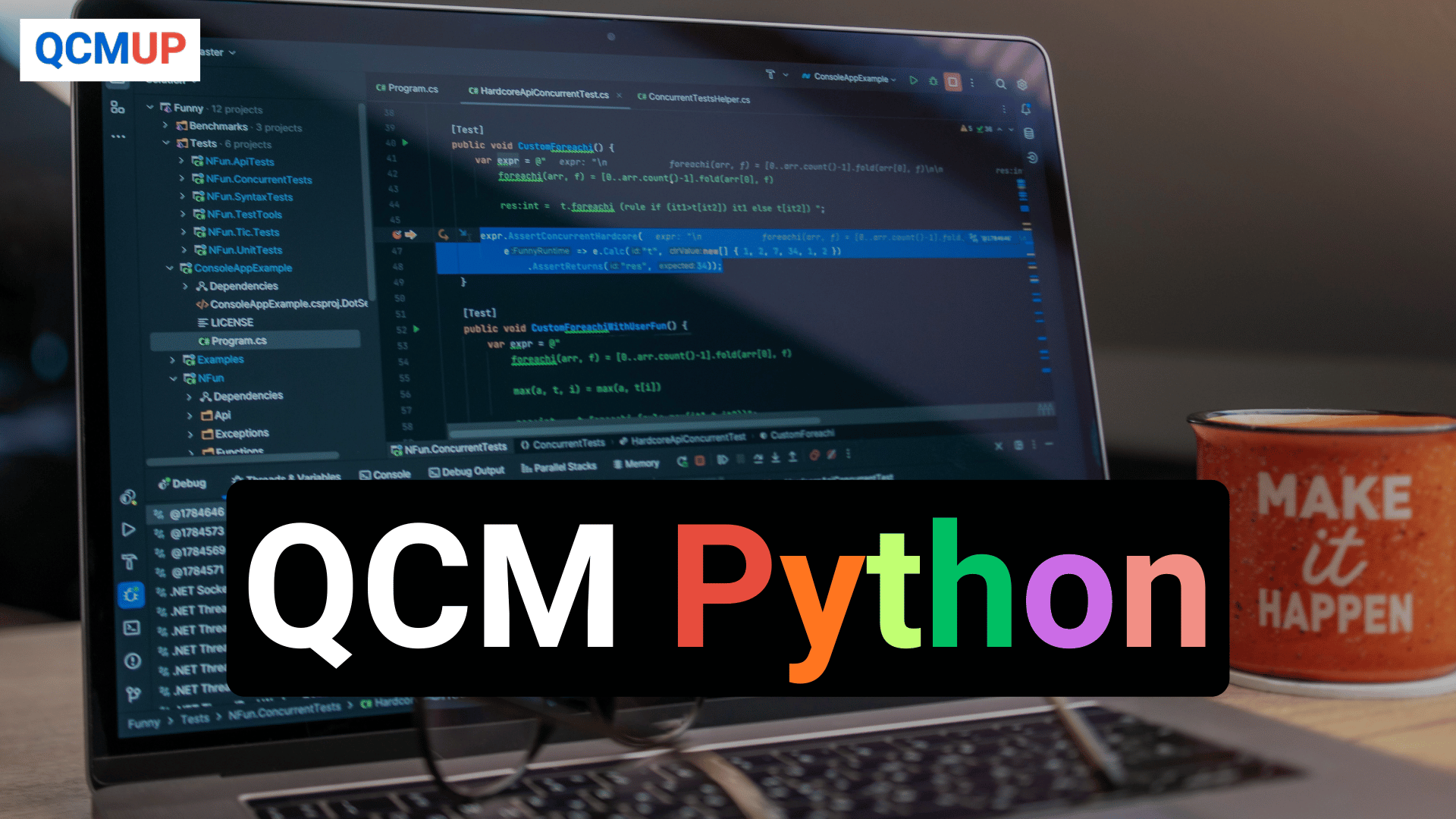 QCM Liste QCM Python Corrigé – Partie 1 – Python